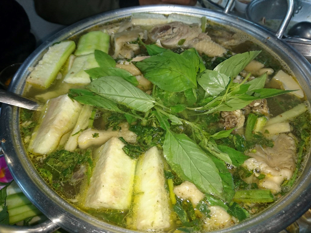 lẩu gà đà lạt