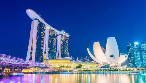 singapore khách sạn Marina Bay Sands.