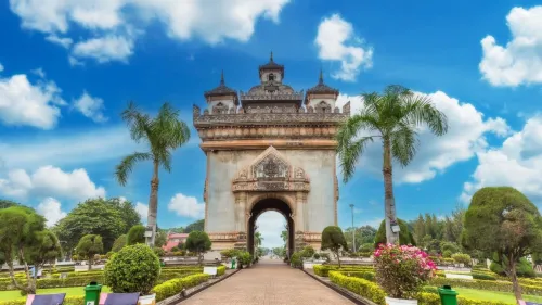 tour lao Tượng đài Patuxay (Viêng Chăn)