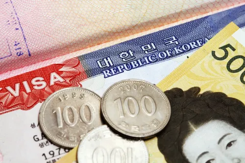 chứng minh thu nhập xin visa Hàn Quốc
