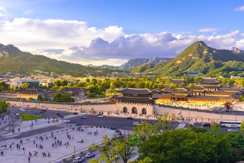 Cung dien Kyeongbok trong tour du lich Han Quoc - HAIDANGTRAVEL