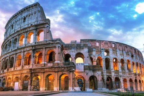 Dau truong Colosseum Rome HAIDANGTRAVEL
