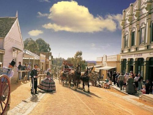 tham-quan-thi-tran-dao-vang-ballarat-haidangtravel