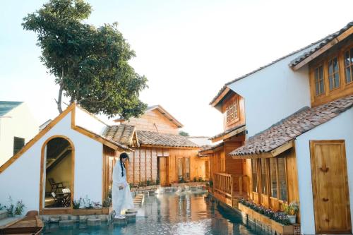 Check-in Floating Town Ô Trấn Đà Lạt HAIDANGTRAVEL